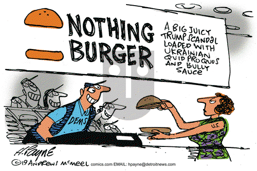 Henry Payne on Wednesday September 25, 2019 Comic Strip