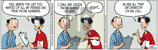 Baldo - Monday August 1, 2011 Comic Strip