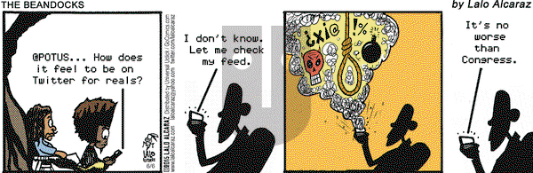 La Cucaracha on Saturday June 6, 2015 Comic Strip