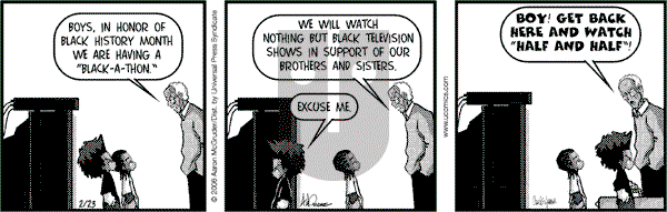 The Boondocks on Thursday September 26, 2013 Comic Strip