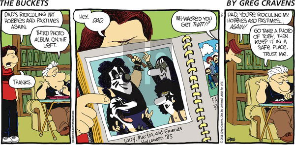 The Buckets on Sunday June 14, 2015 Comic Strip