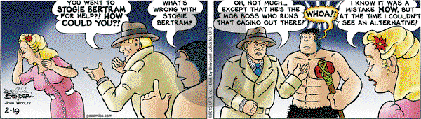 Alley Oop on Thursday February 19, 2015 Comic Strip