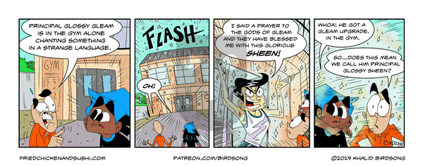 Little Fried Chicken and Sushi on Wednesday October 8, 2025 Comic Strip