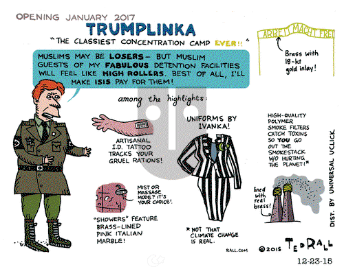 Ted Rall on Wednesday December 23, 2015 Comic Strip