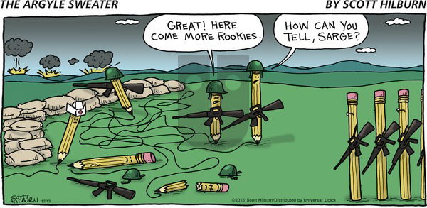 The Argyle Sweater on Sunday December 13, 2015 Comic Strip