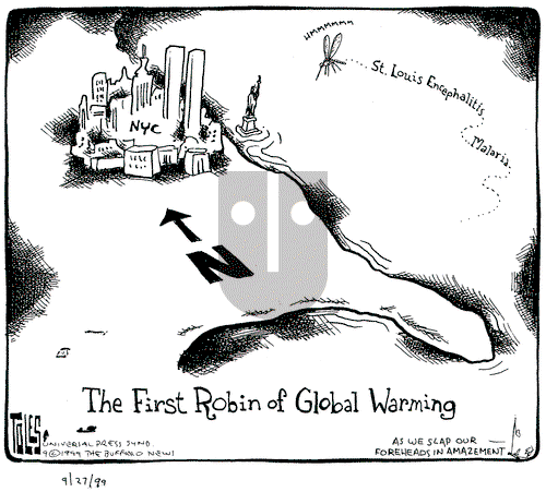 Tom Toles on Monday September 27, 1999 Comic Strip