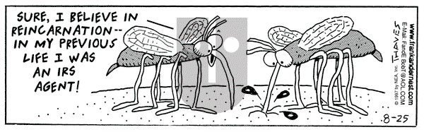 Frank and Ernest on Monday August 25, 1997 Comic Strip
