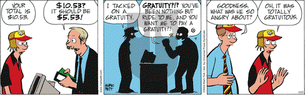 Lucky Cow on Thursday April 24, 2025 Comic Strip