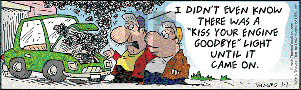 Frank and Ernest on Thursday January 1, 2015 Comic Strip