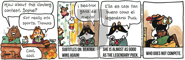 Breaking Cat News on Friday April 19, 2019 Comic Strip