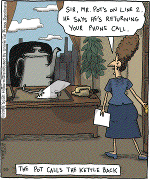 The Argyle Sweater - Wednesday April 9, 2008 Comic Strip