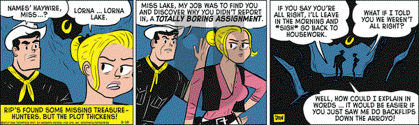 Rip Haywire on Saturday March 18, 2017 Comic Strip
