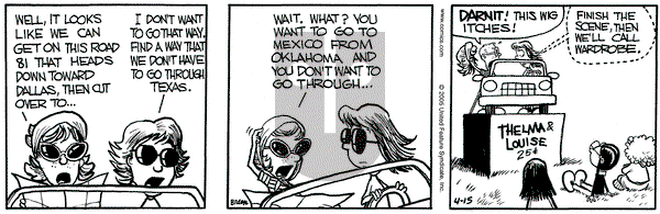 Grand Avenue on Friday April 15, 2005 Comic Strip