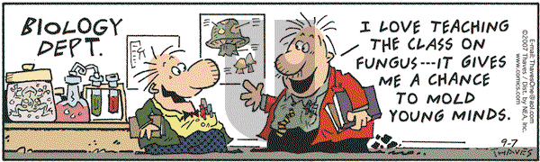 Frank and Ernest on Friday September 7, 2007 Comic Strip