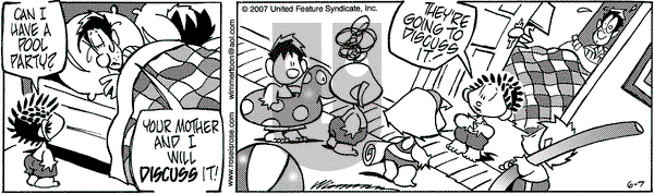 Rose is Rose on Thursday June 7, 2007 Comic Strip