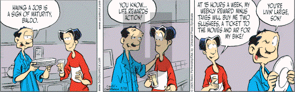 Baldo - Tuesday July 19, 2005 Comic Strip