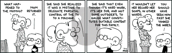 FoxTrot - Saturday March 12, 2005 Comic Strip
