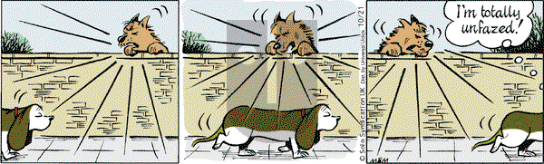 Fred Basset on Monday October 21, 2013 Comic Strip