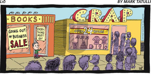 Lio on Sunday July 10, 2016 Comic Strip