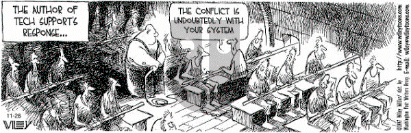 Non Sequitur on Friday November 28, 1997 Comic Strip