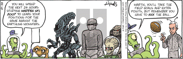 Cleats - Wednesday October 8, 2025 Comic Strip