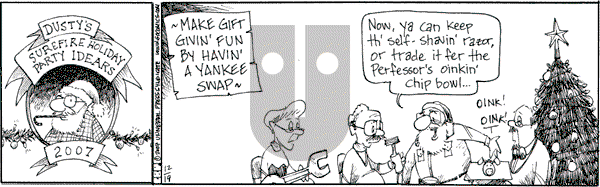 The Elderberries - Wednesday December 19, 2007 Comic Strip