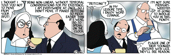 9 Chickweed Lane on Monday August 15, 2011 Comic Strip