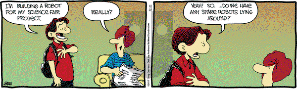 The Buckets on Saturday October 28, 2017 Comic Strip
