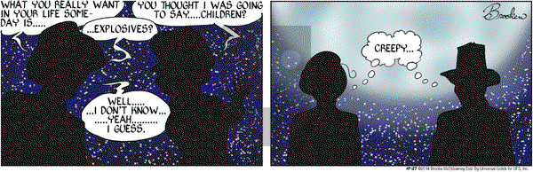 9 Chickweed Lane on Monday October 27, 2014 Comic Strip