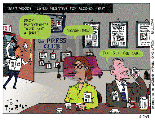 Ted Rall on Wednesday June 7, 2017 Comic Strip
