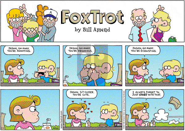 FoxTrot on Sunday May 6, 2007 Comic Strip
