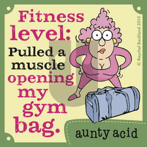 Aunty Acid on Sunday October 4, 2015 Comic Strip
