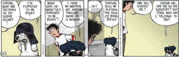 Get Fuzzy on Saturday February 8, 2014 Comic Strip
