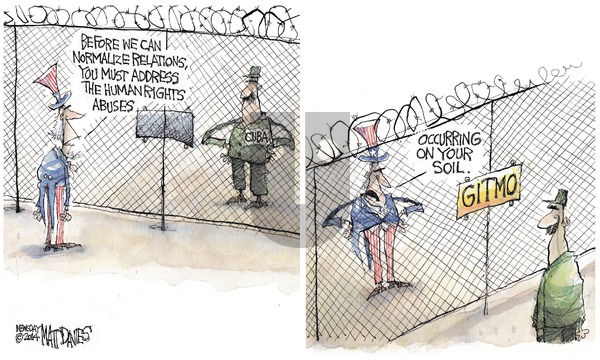 Matt Davies on Sunday January 4, 2015 Comic Strip