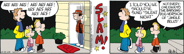 Drabble on Tuesday December 22, 2009 Comic Strip