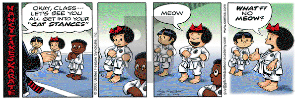 Nancy on Tuesday September 16, 2008 Comic Strip