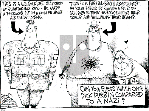 Glenn McCoy on Tuesday July 26, 2005 Comic Strip