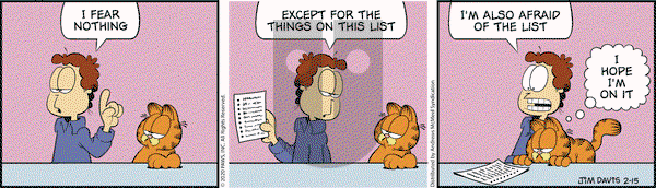 Garfield on Saturday February 15, 2020 Comic Strip