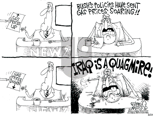 Glenn McCoy on Thursday August 31, 2006 Comic Strip