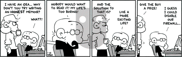 FoxTrot - Saturday January 28, 2006 Comic Strip