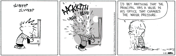 Calvin and Hobbes on Friday May 30, 2025 Comic Strip
