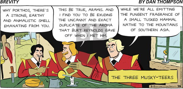 Brevity on Sunday June 2, 2019 Comic Strip