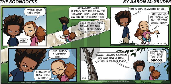 The Boondocks on Sunday May 14, 2006 Comic Strip