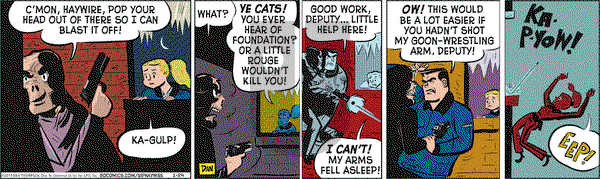 Rip Haywire on Saturday January 24, 2015 Comic Strip