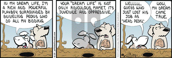 DeFlocked on Tuesday June 25, 2019 Comic Strip