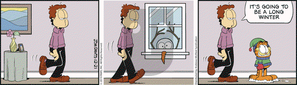 Garfield on Saturday December 21, 2019 Comic Strip