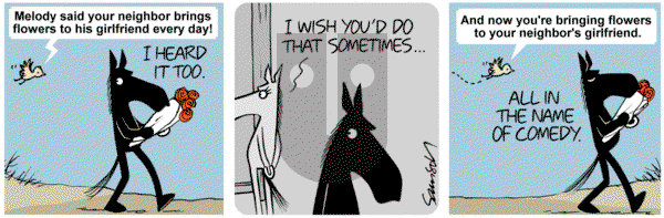 Dark Side of the Horse on Tuesday February 5, 2019 Comic Strip