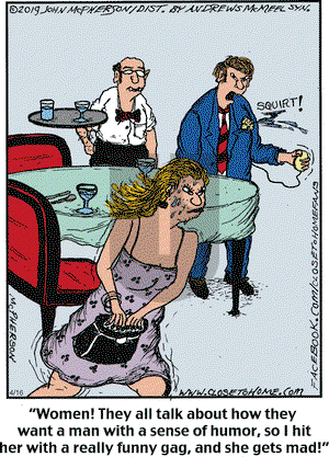 Close to Home on Tuesday April 16, 2019 Comic Strip
