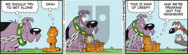 Garfield on Thursday October 12, 2017 Comic Strip