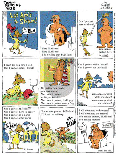 Tom the Dancing Bug on Monday June 8, 2020 Comic Strip